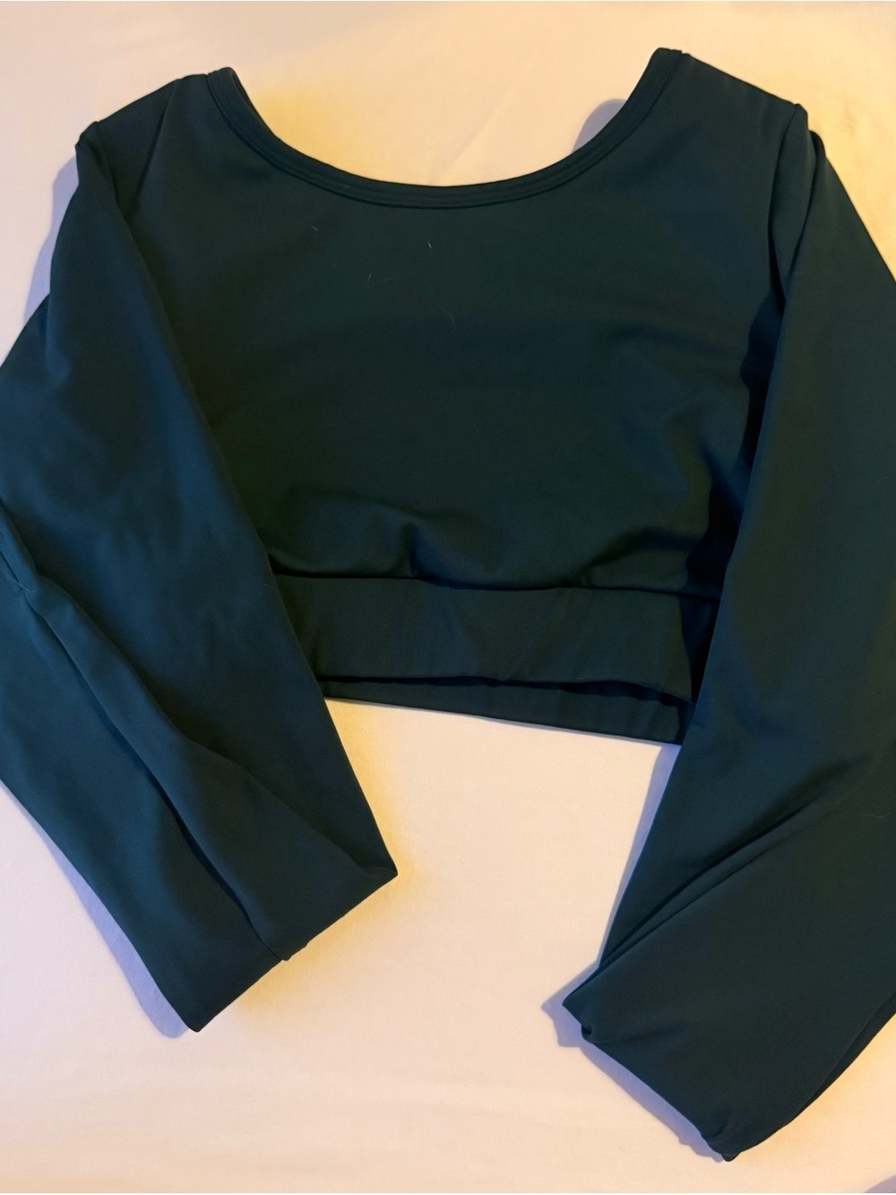 Danysu long-sleeve cropped workout top